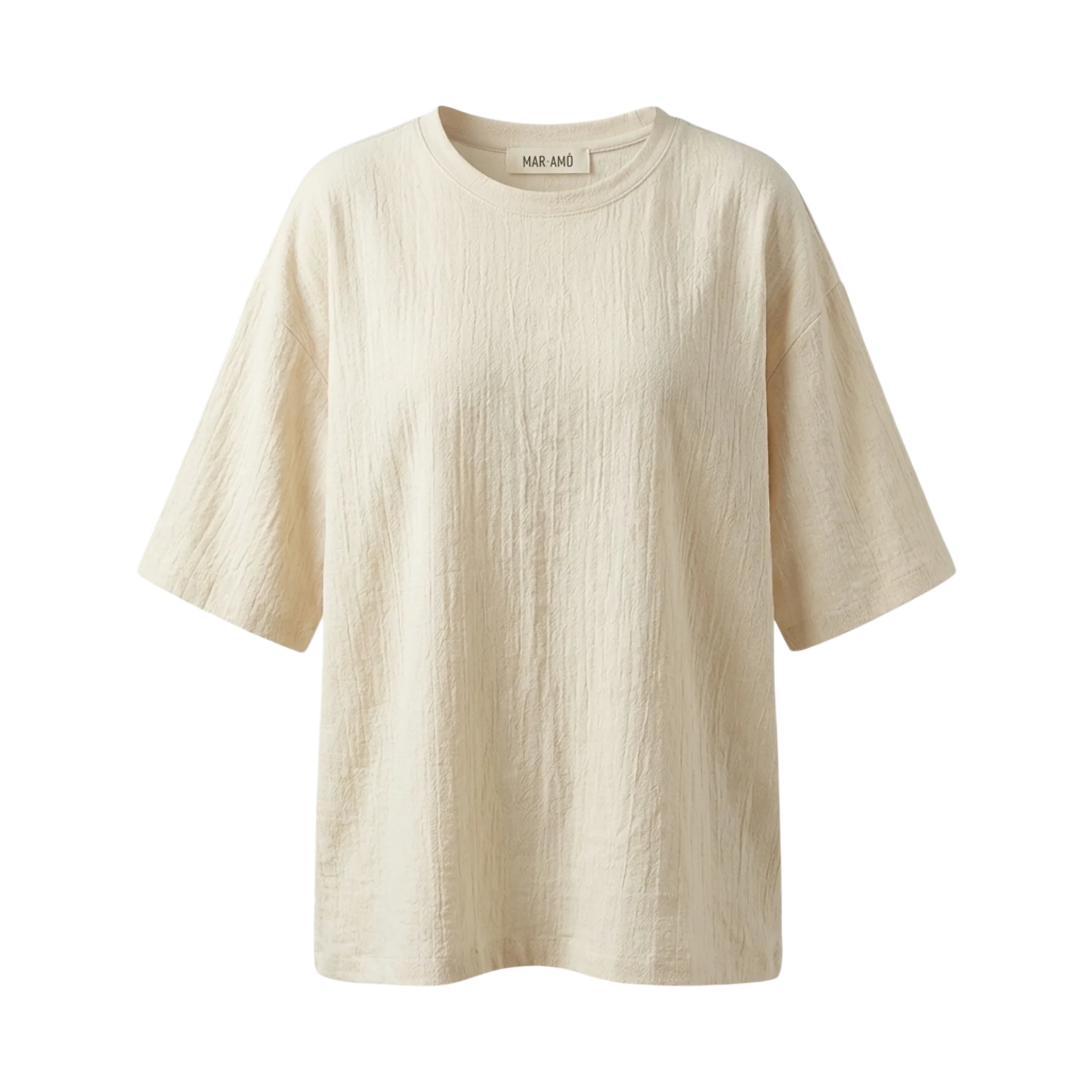 Camiseta Oversized Areia