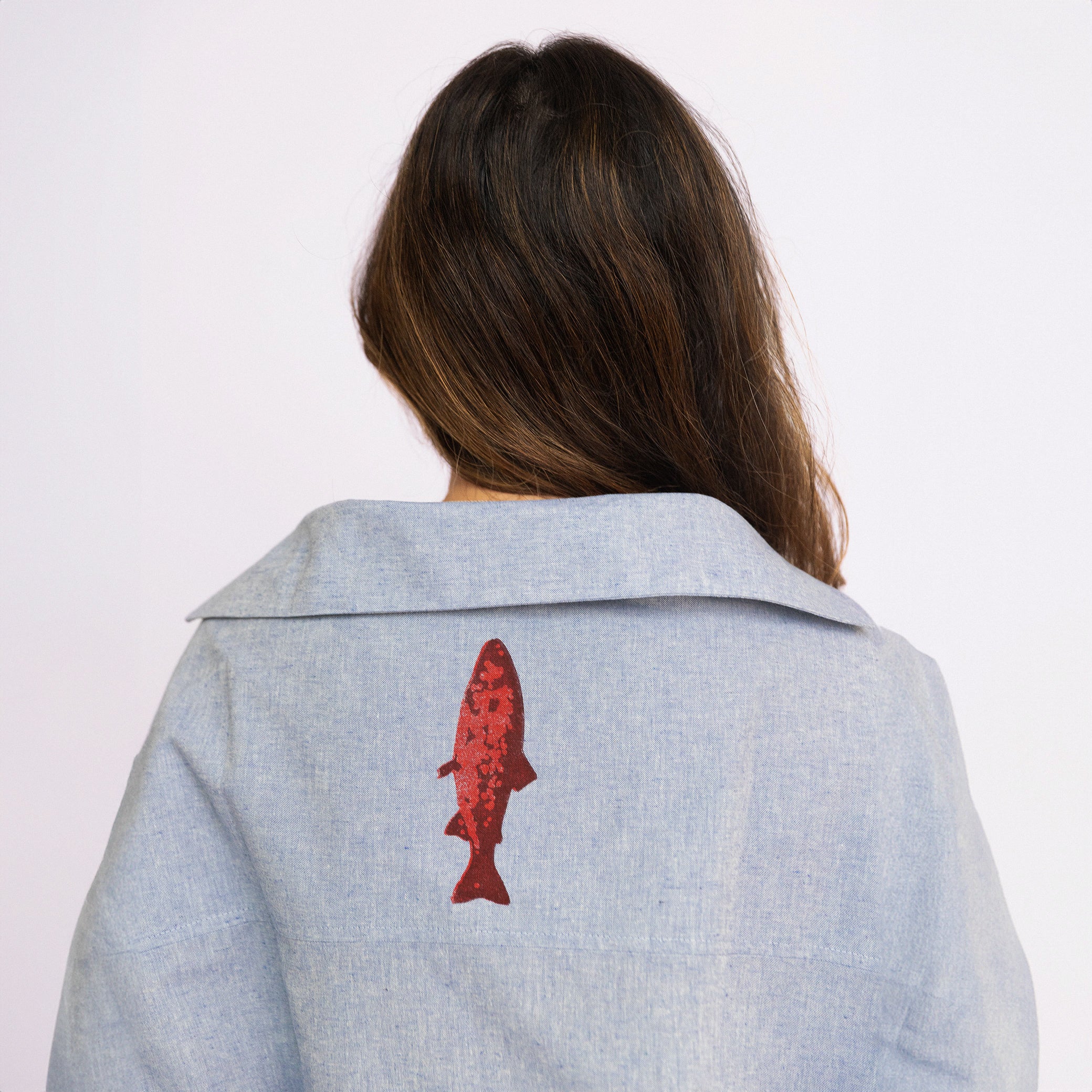 Camisa Cropped Sardine