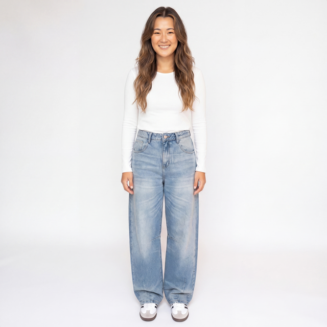 Calça Jeans Balloon Kai