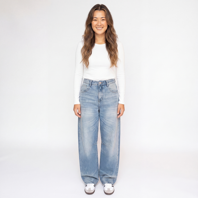 Calça Jeans Balloon Kai
