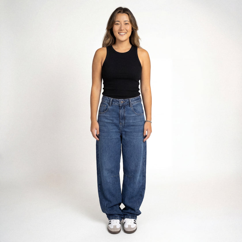 Calça Jeans Balloon Kai