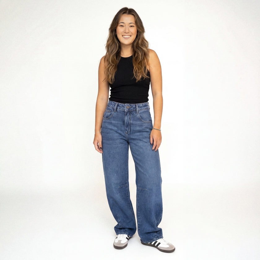 Calça Jeans Balloon Kai