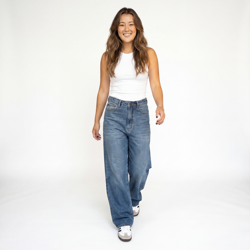 Calça Jeans Wide Nala